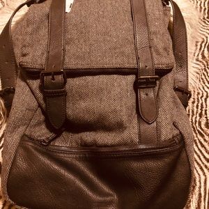 Men’s leather backpack!  Never been used!